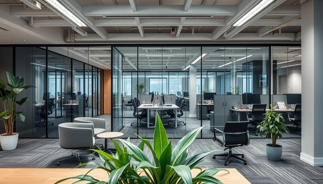 How to Create Impactful Modern office partitions in Commercial Spaces